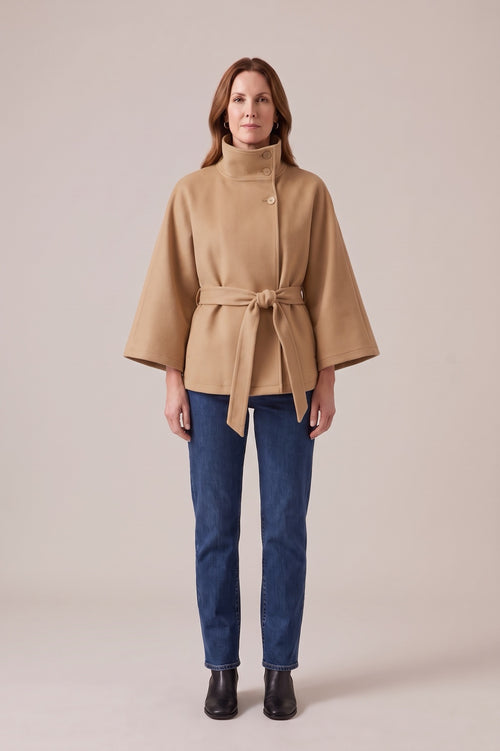 Cape Rebeca Paris camel