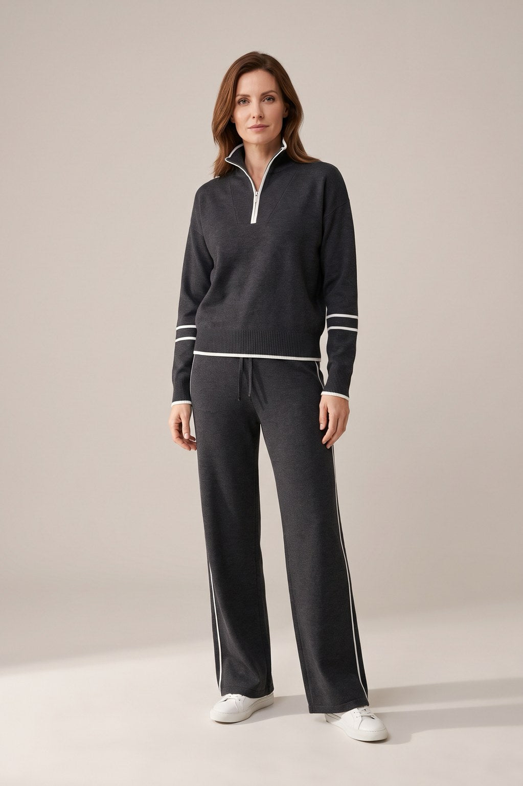Ensemble Rebeca Paris gris anthracite