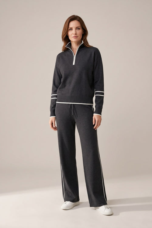 Ensemble Rebeca Paris gris anthracite
