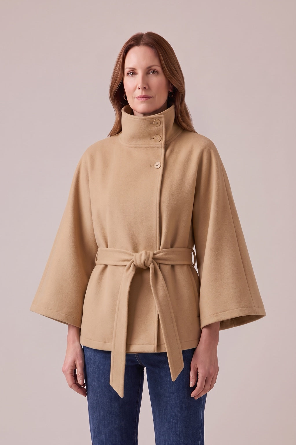 Cape Rebeca Paris camel