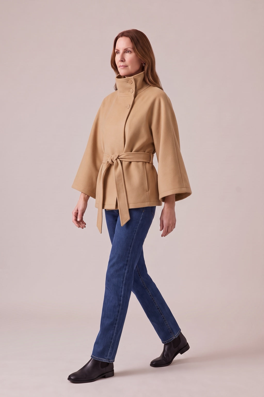 Cape Rebeca Paris camel
